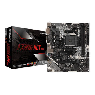 Asrock A320M-HDV R4.0 AMD A320 Micro ATX Motherboard