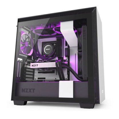 NZXT H Series H710i Matte White Tempered Glass ATX Mid Tower Case CA-H710i-W1