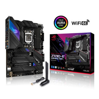 ASUS ROG Strix Z590-E Gaming WiFi 6E Intel Z590 LGA 1200 (Intel 11th/10th Gen) ATX Gaming Motherboard