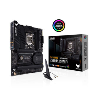 ASUS TUF Gaming Z590-Plus WiFi 6 Intel Z590 LGA 1200 (Intel 11th/10th Gen) ATX Gaming Motherboard